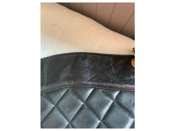 Borsa shopping Chanel in pelle trapuntata nera Nero - vista 10