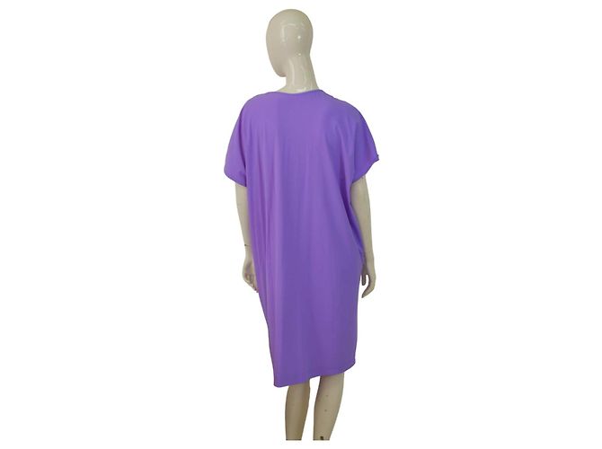 Autre Marque Raffaello Rossi Joyce Kleid Lila V-Ausschnitt Grösse 46 - Ansicht 2