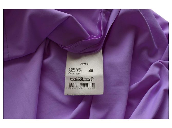 Autre Marque Raffaello Rossi Joyce Kleid Lila V-Ausschnitt Grösse 46 - Ansicht 4