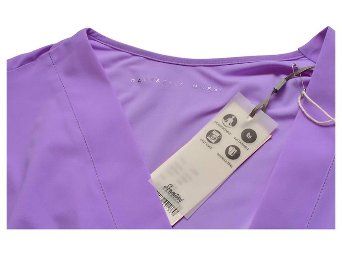 Autre Marque Raffaello Rossi Joyce Kleid Lila V-Ausschnitt Grösse 46 - Ansicht 7