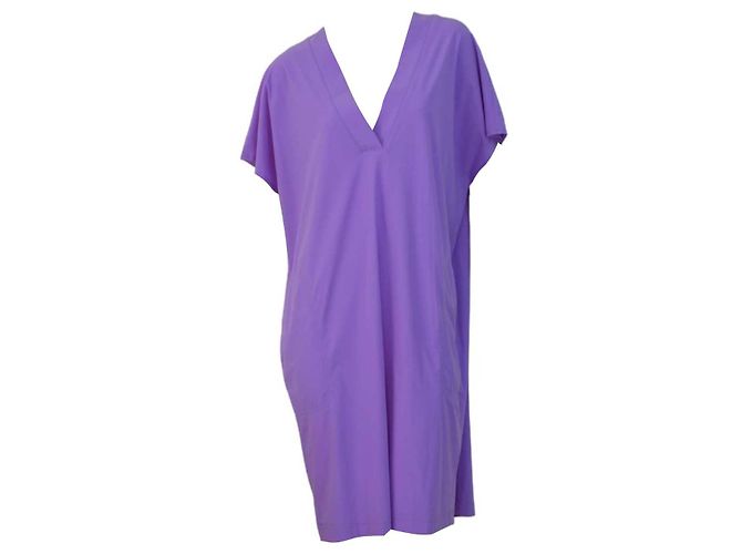 Autre Marque Raffaello Rossi Joyce Kleid Lila V-Ausschnitt Grösse 46 - Ansicht 8