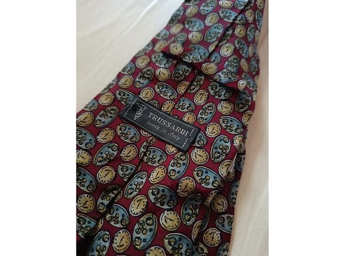 Cravatta Trussardi in seta multicolore - vista 3