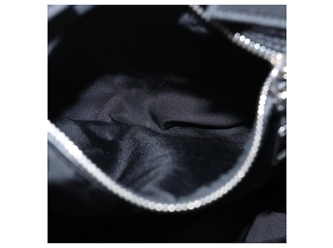 PRADA Borsa a mano Nylon 2 vie Nera Auth mr207 Nero - vista 22