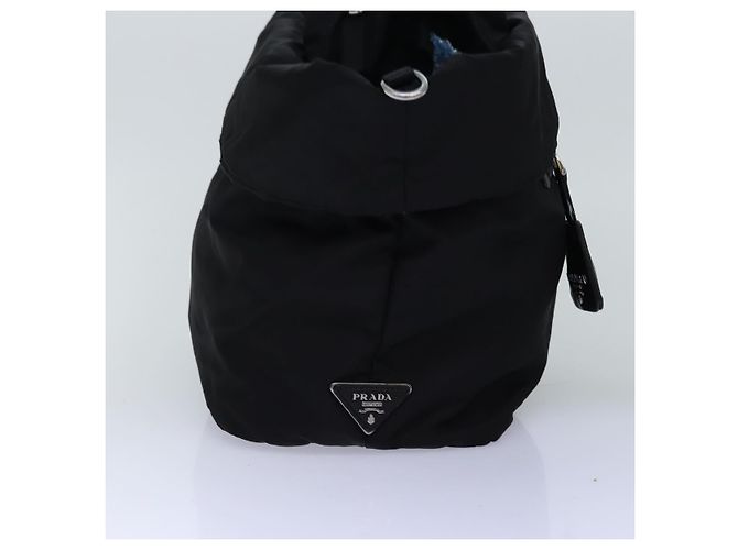 PRADA Borsa a mano Nylon 2 vie Nera Auth mr207 Nero - vista 3