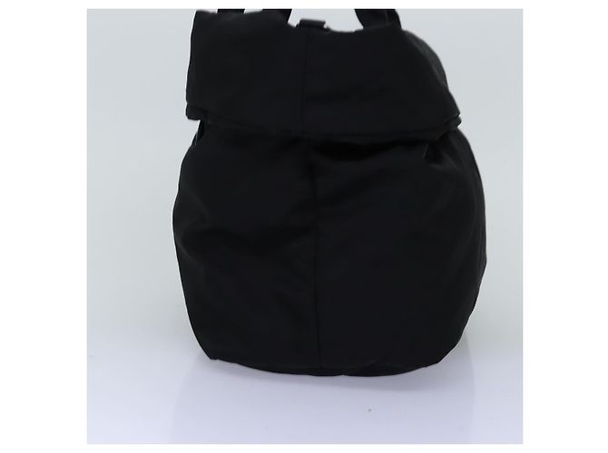 PRADA Borsa a mano Nylon 2 vie Nera Auth mr207 Nero - vista 4