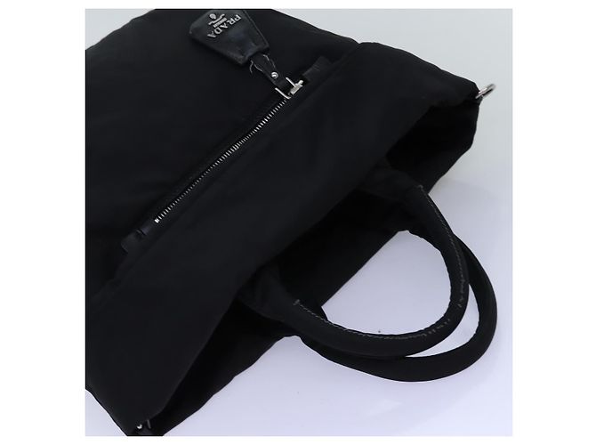 PRADA Borsa a mano Nylon 2 vie Nera Auth mr207 Nero - vista 6