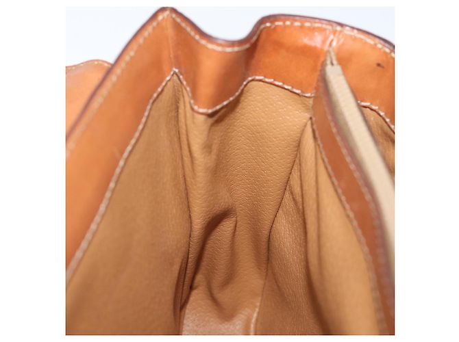 Céline CELINE Borsa a mano in tela macadam PVC 2way Marrone Auth 74543 - vista 19