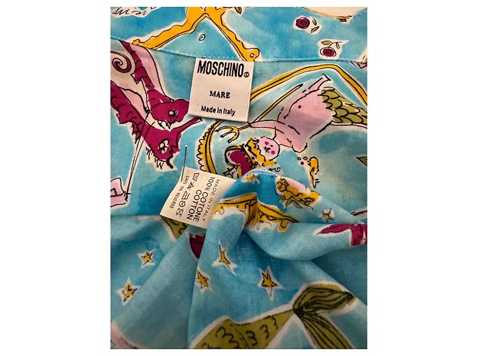 Completo due pezzi Moschino Mare costume da bagno e camicia cotone taglia 44 Multicolore - vista 10