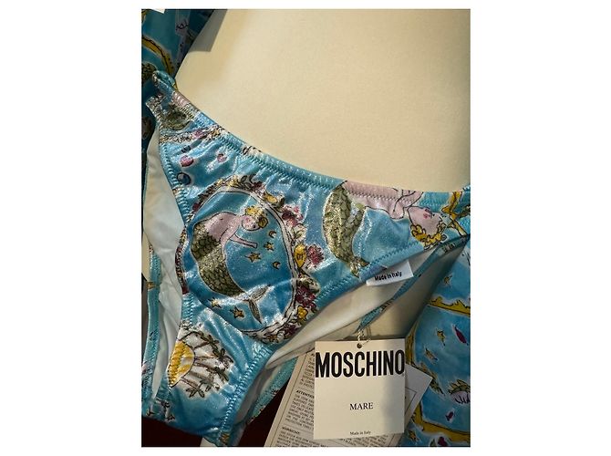 Completo due pezzi Moschino Mare costume da bagno e camicia cotone taglia 44 Multicolore - vista 6