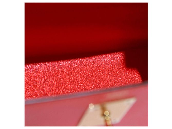 Hermès HERMES Sacs à main Kelly 28 Rouge - vue 10