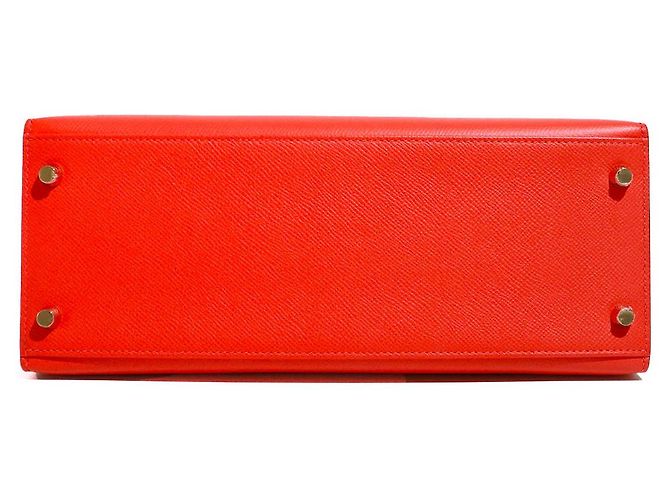 Hermès HERMES Sacs à main Kelly 28 Rouge - vue 5