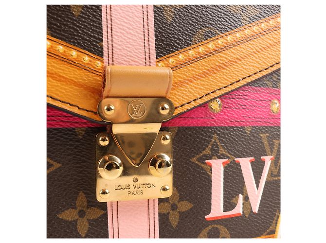 Louis Vuitton Monogram Summer Trunk Pochette Metis M43628 Multicolor - vista 13
