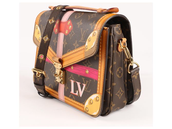 Louis Vuitton Monogram Summer Trunk Pochette Metis M43628 Multicolor - vista 2