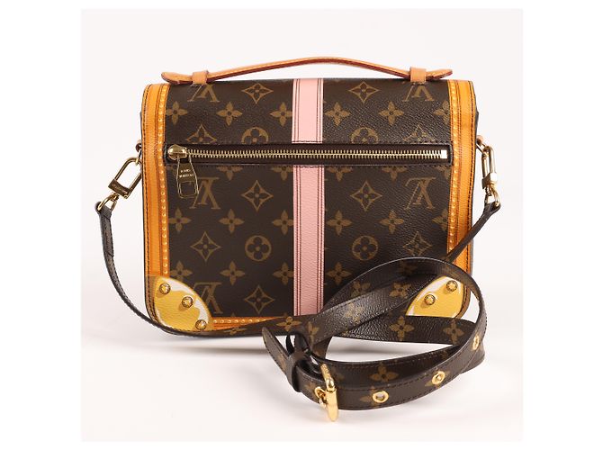Louis Vuitton Monogram Summer Trunk Pochette Metis M43628 Multicolor - vista 4