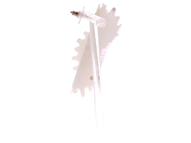 Autre Marque NON SIGNE / UNSIGNED Orecchini T. Altro Bianco - vista 2