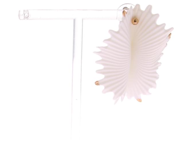 Autre Marque NON SIGNE / UNSIGNED Orecchini T. Altro Bianco - vista 5