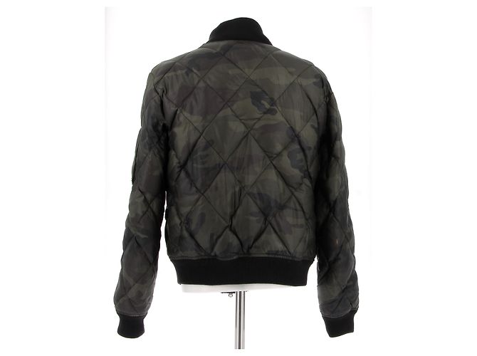 Raf Simons Jacken T.FR 46 Polyester Khaki - Ansicht 2