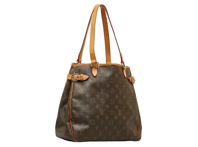 Slender Louis Vuitton Batignolles Vertical Marrone - vista 4