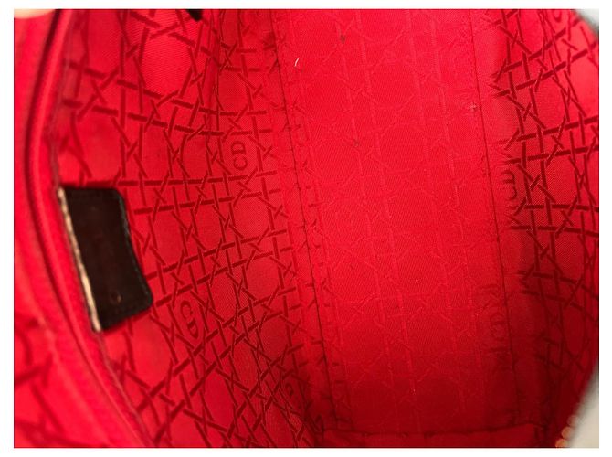 Christian Dior Lady Dior Borsa in pelle di agnello nera Nero - vista 9