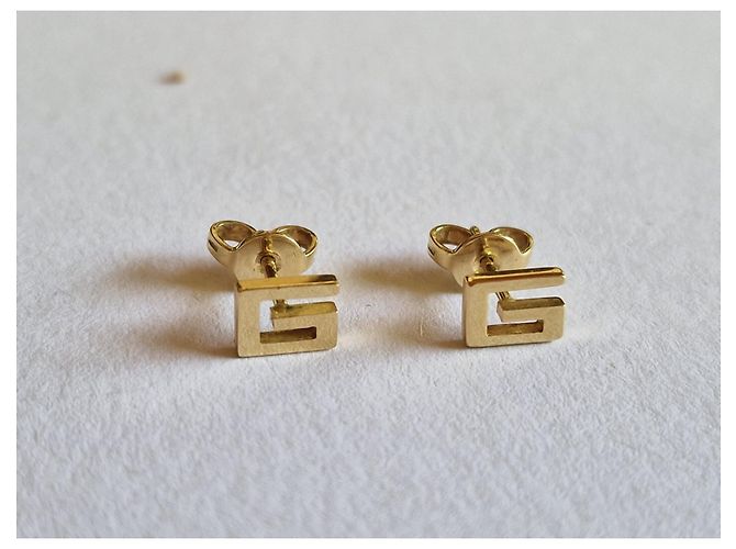 Orecchini Gucci G in oro giallo 750/000 - vista 4