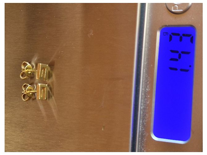Orecchini Gucci G in oro giallo 750/000 - vista 5