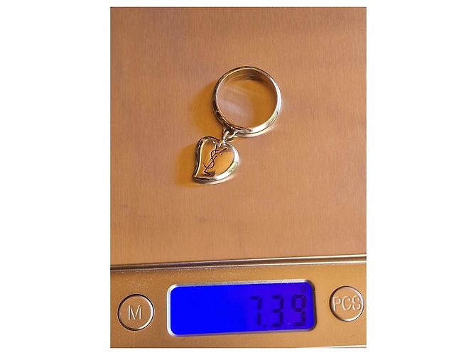 Yves Saint Laurent Vintage YSL Love Silberkollektion aus massivem 925er Silber. - Ansicht 10
