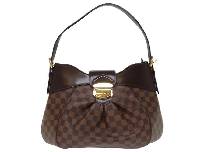 LOUIS VUITTON Damier Ebene Sistina MM Shoulder Bag N41541 LV Auth 74568A - view 13