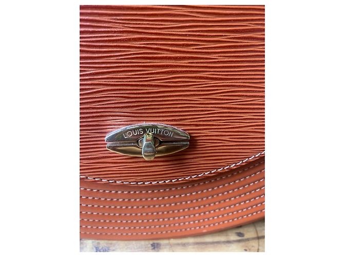 Louis Vuitton Tilsit Epi Vintage Tasche Kamel - Ansicht 3