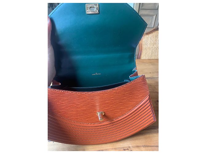 Louis Vuitton Tilsit Epi Vintage Tasche Kamel - Ansicht 4