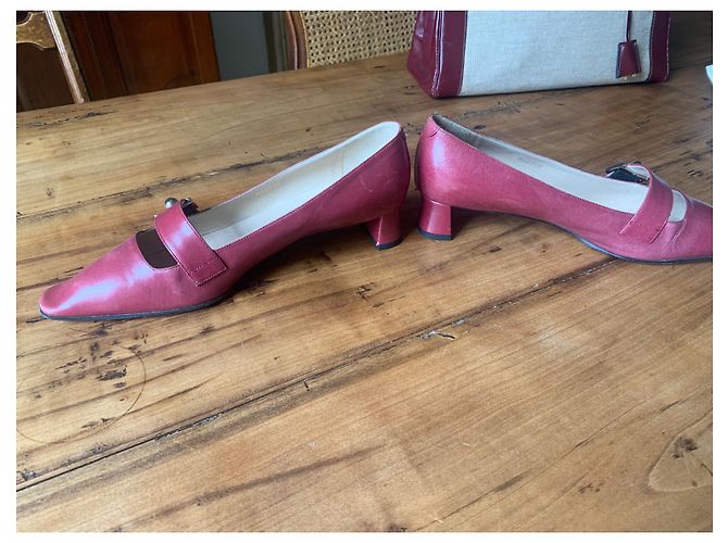 Louis Vuitton Pumps Rosa Leder Pink - Ansicht 4