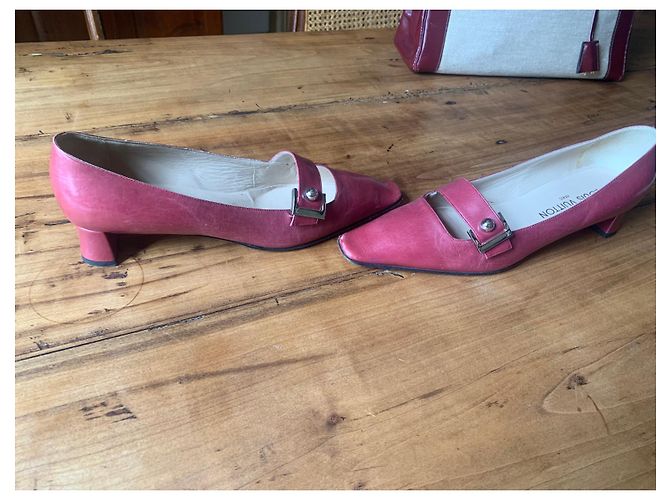 Louis Vuitton Pumps Rosa Leder Pink - Ansicht 5