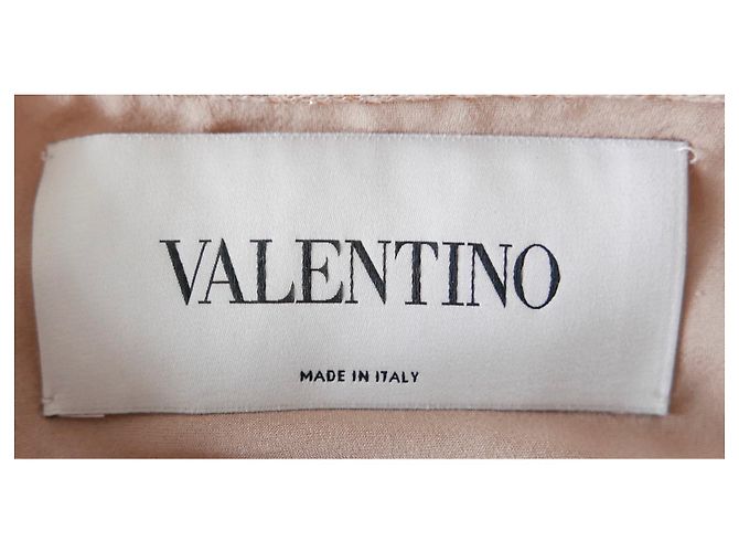 Valentino Gold/Nude gestufter Tüll-Spitzenkleid Golden - Ansicht 9