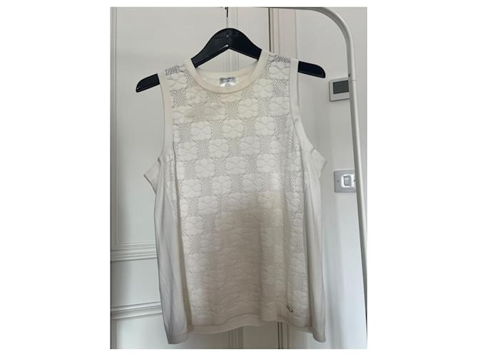 Chanel Malhas Cru - vista 2