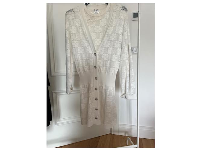 Chanel Malhas Cru - vista 6