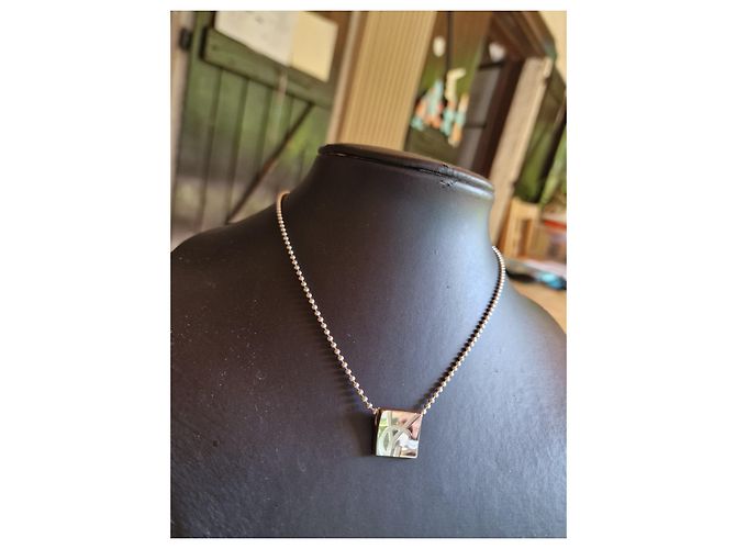 Yves Saint Laurent YSL vintage silver collection in solid 925 silver Silvery - view 3