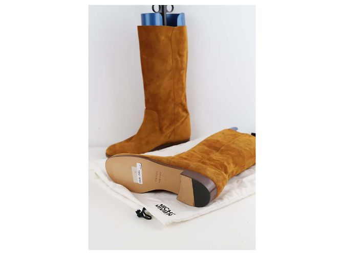 Michel Vivien Botas de couro - vista 6