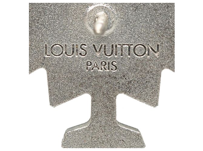 Silberne Louis Vuitton-Schneeflockenbrosche - Ansicht 5
