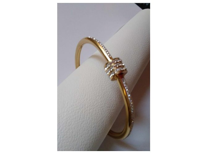 Bracciale Swarovski Oro Rosa e Cristalli - vista 4