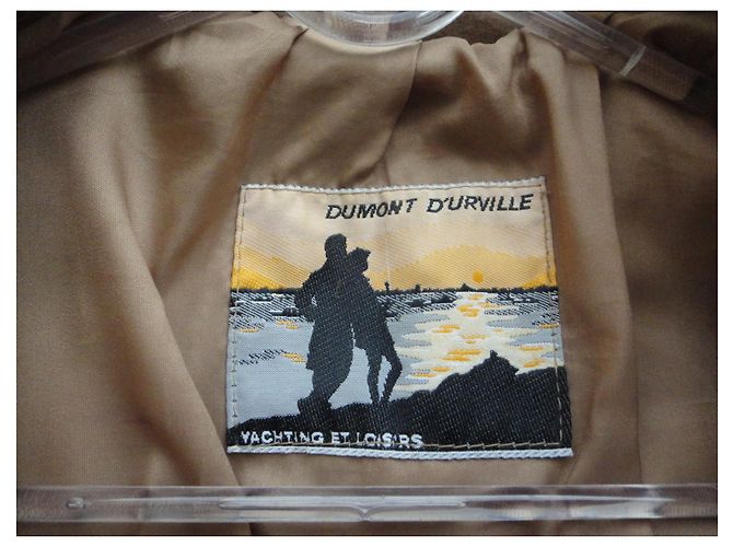 Autre Marque Dumont D'Urville Dufflecoat Beige Wolle - Ansicht 3