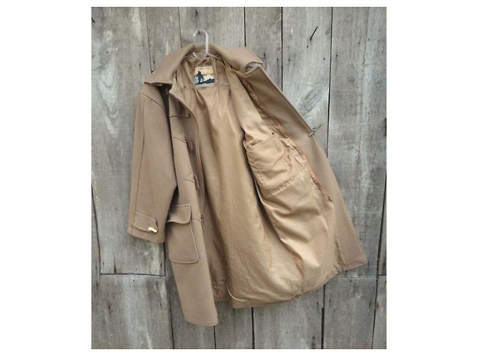 Autre Marque Dumont D'Urville Dufflecoat Beige Wolle - Ansicht 4
