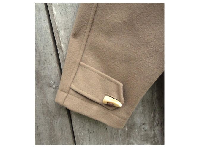 Autre Marque Dumont D'Urville Dufflecoat Beige Wolle - Ansicht 6
