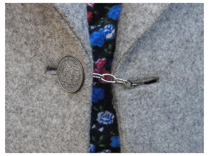 Autre Marque Grey Wool Austrian Jacket - view 4