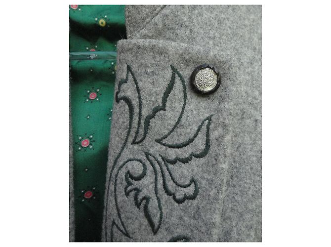 Autre Marque Grey Wool Austrian Jacket - view 7