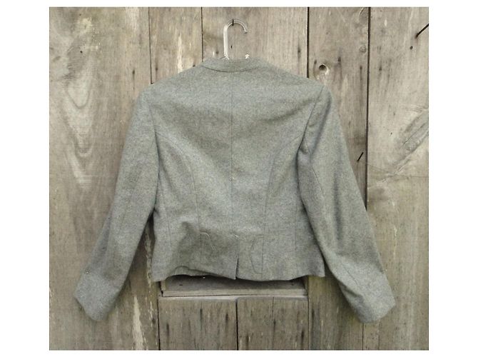 Autre Marque Grey Wool Austrian Jacket - view 9