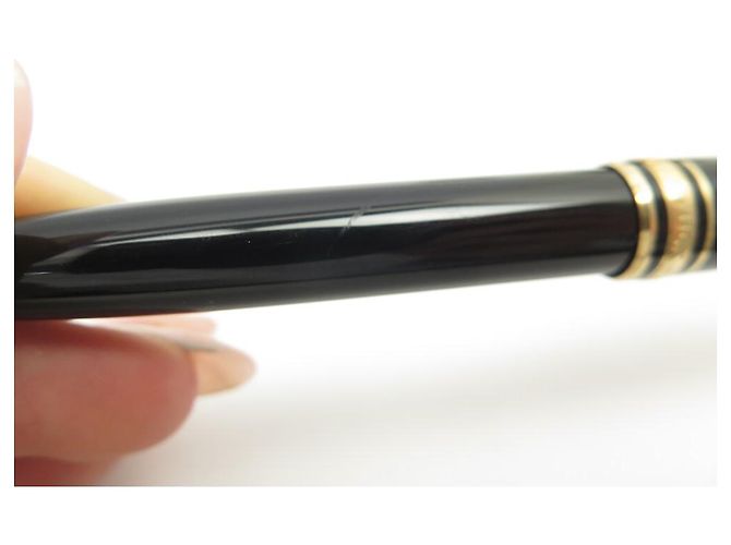 MONTBLANC PENNA A SFERA MEISTERSTUCK CLASSIC ORO MB132453 PENNA A SFERA Nero - vista 14