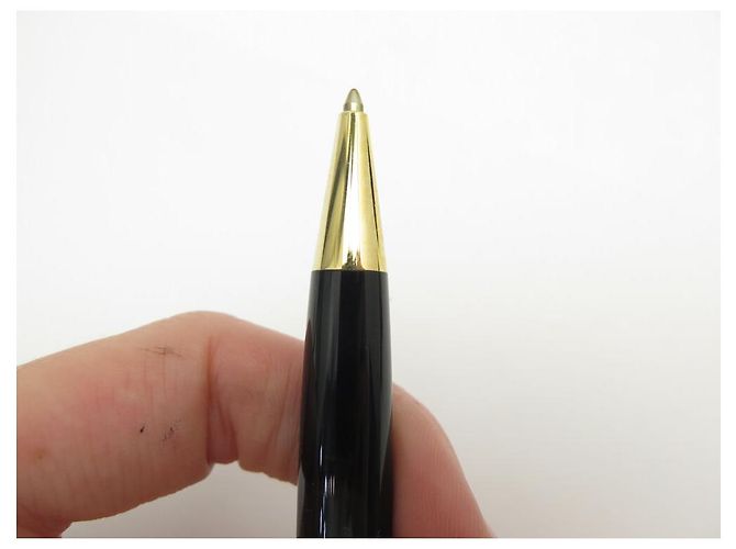 MONTBLANC PENNA A SFERA MEISTERSTUCK CLASSIC ORO MB132453 PENNA A SFERA Nero - vista 2