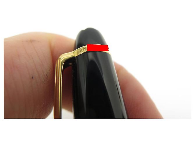 MONTBLANC PENNA A SFERA MEISTERSTUCK CLASSIC ORO MB132453 PENNA A SFERA Nero - vista 6