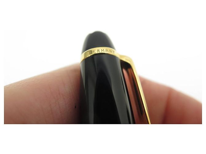 MONTBLANC PENNA A SFERA MEISTERSTUCK CLASSIC ORO MB132453 PENNA A SFERA Nero - vista 7