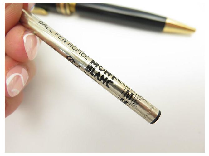 MONTBLANC PENNA A SFERA MEISTERSTUCK CLASSIC ORO MB132453 PENNA A SFERA Nero - vista 9