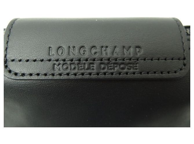 NUOVO KIT COSMETICO LONGCHAMP 34174987001 LE PLIAGE XTRA IN PELLE NERA - vista 3
